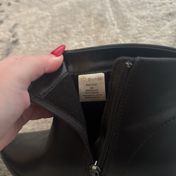Blondo Black Ankle Booties - Picture 3 of 3